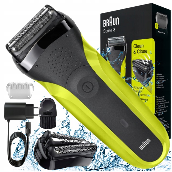ELEKTRYCZNA GOLARKA BRAUN MASZYNKA DO GOLENIA TWARZY BRODY ZAROSTU
