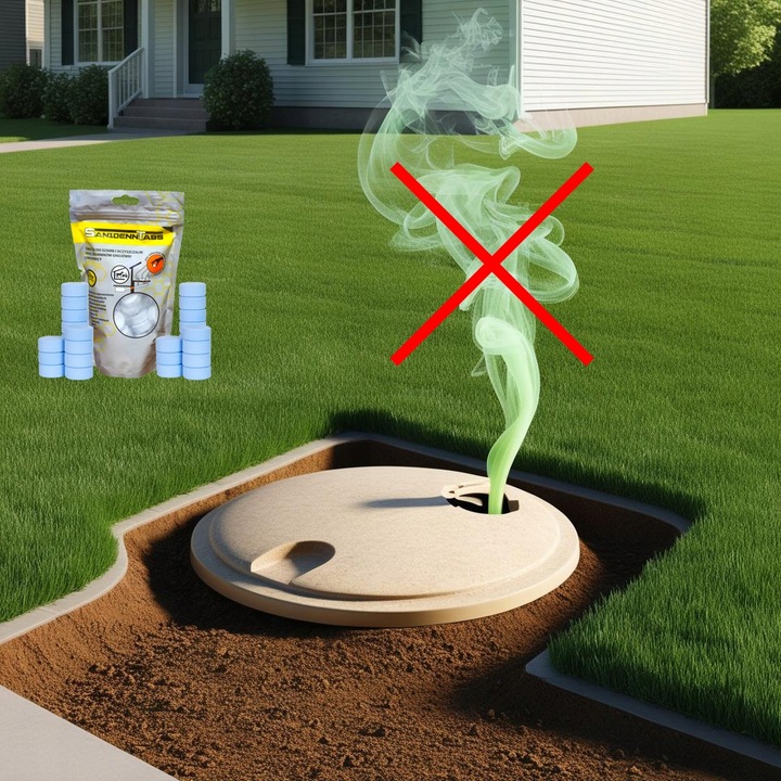 TABLETKI BAKTERIE DO SZAMBA OCZYSZCZALNI SUCHYCH LATRYN SANIDENN 52