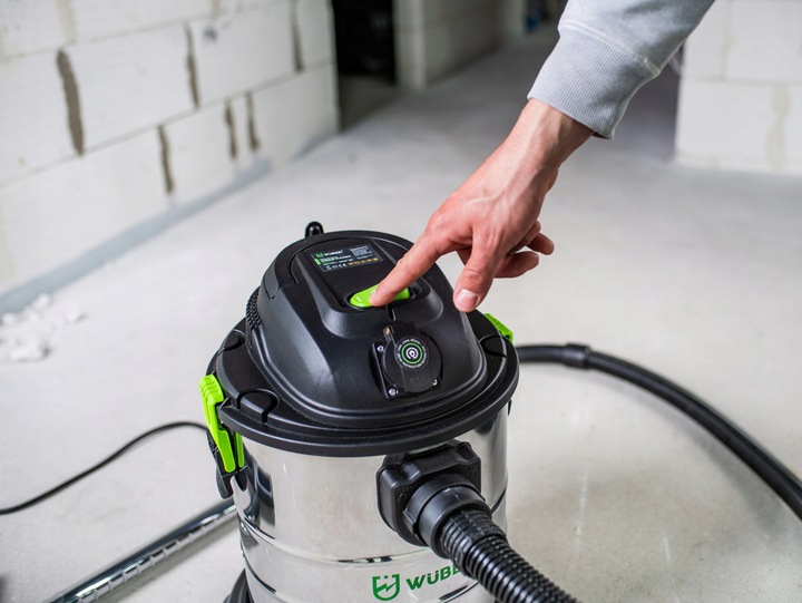 ODKURZACZ PRZEMYSŁOWY WARSZTATOWY MOKRO SUCHO HEPA POPIÓŁ GIPS MOCNY