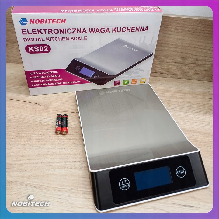 WAGA KUCHENNA ELEKTRONICZNA LCD 7 JEDNOSTEK 10KG/1G STAL NIERDZEWNA