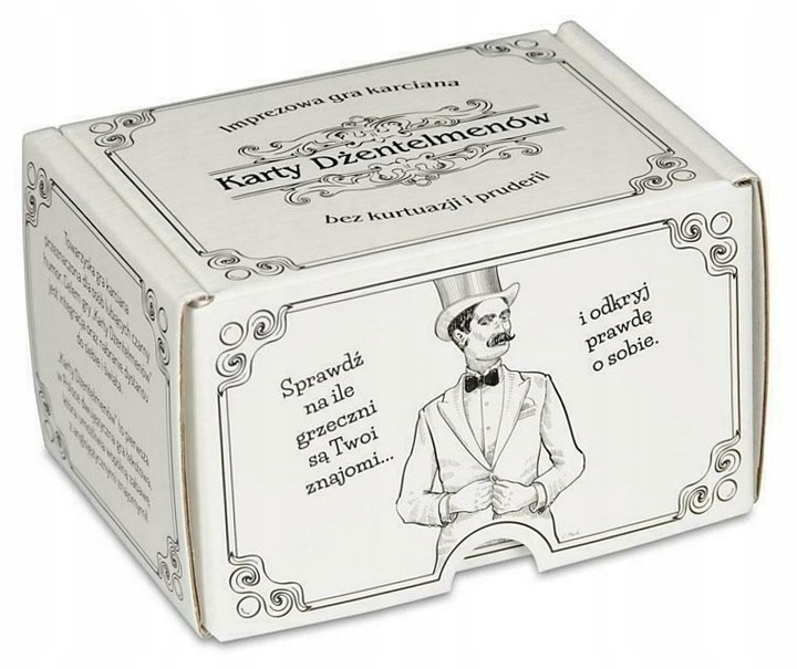 Karty Dżentelmenów. Edycja Podstawowa Gra karciana