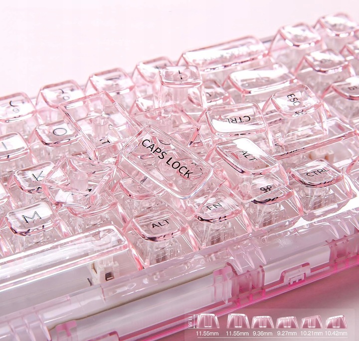 Klawiatura mechaniczna YUNZII X71, 4000 mAh, USB-C