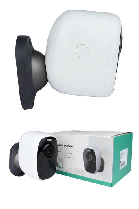 KAMERA NA BATERIE BEZPRZEWODOWA AUDIO IP WIFI 3MPX DWUSTRONNE AUDIO SLOT SD