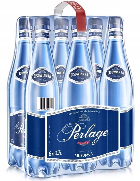 Cisowianka Perlage musująca 700 ml x 36 sztuk