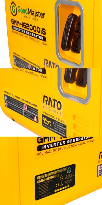 AGREGAT PRĄDOTWÓRCZY INWERTOROWY Cichy Miedź AVR GMM-IG2000iS 2000W