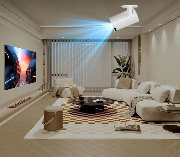 Projektor LED Magcubic HY300 PRO biały