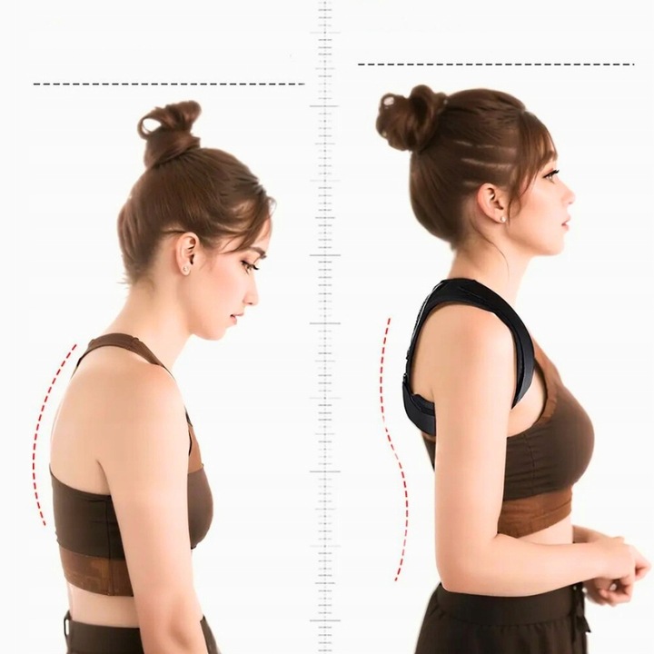 Inteligentny korektor postawy wad kręgosłupa pajączek na plecy proste plecy