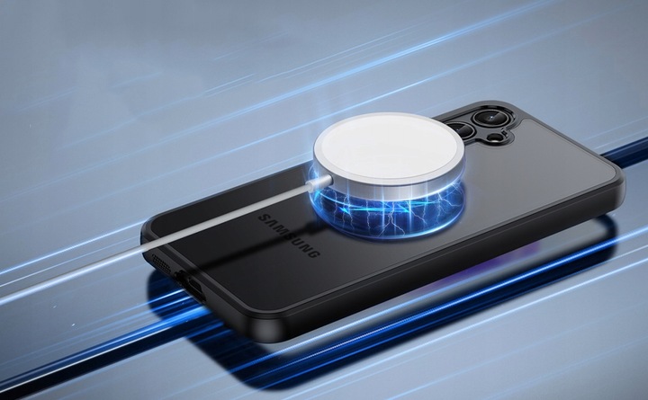 Etui do SAMSUNG S24 FE + 2x SZKŁO PREMIUM MATTE CASE WZMACNIANE 360° MATOWE