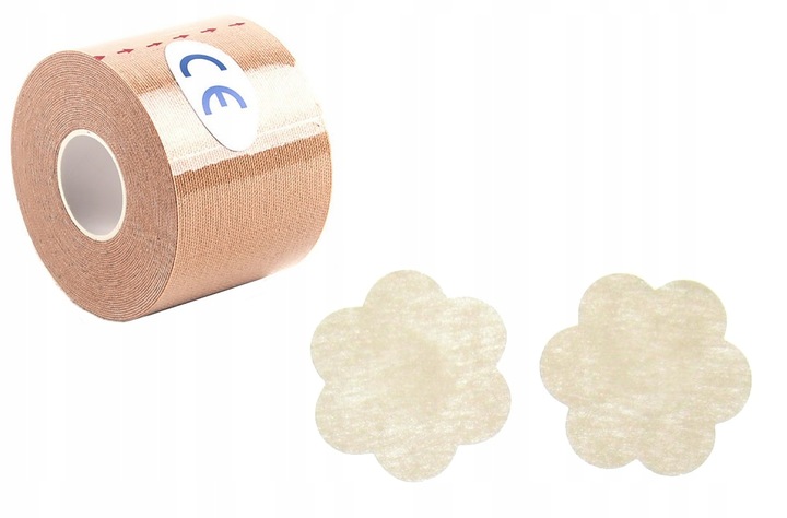 BOOB TAPE TAŚMA UNOSZĄCA BIUST MODELUJĄCA +OSŁONKI