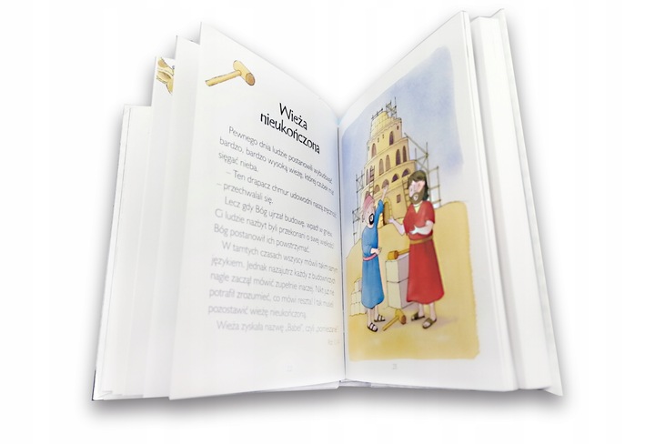BIBLIA DLA DZIECI PREZENT PAMIĄTKA CHRZTU ŚWIĘTEGO I KOMUNIA CHRZEST GRAWER