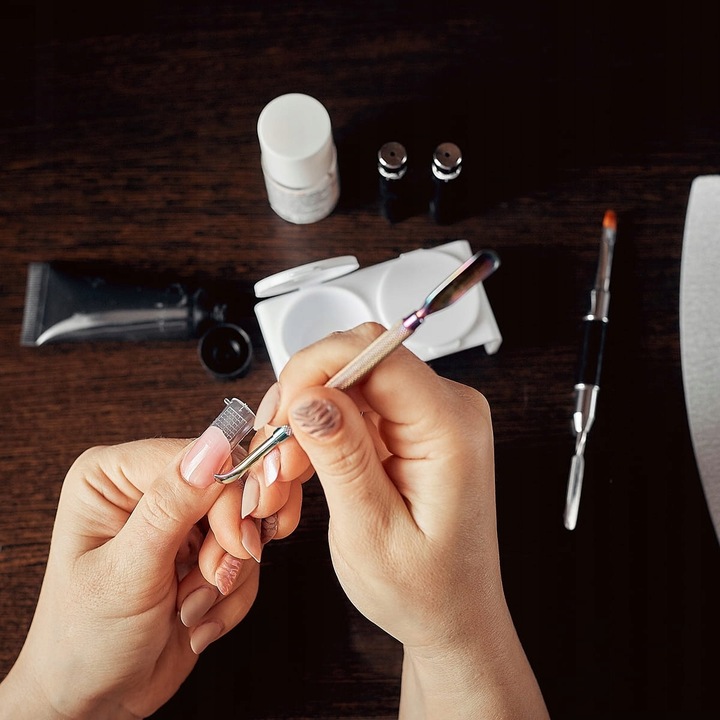 Polygel akrylożel MollyLac żel budujący do przedlużania paznokci CLEAR