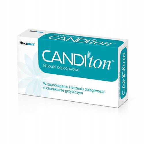 Canditon globulki dopochwowe na świąd, pieczenie pochwy, 10 sztuk