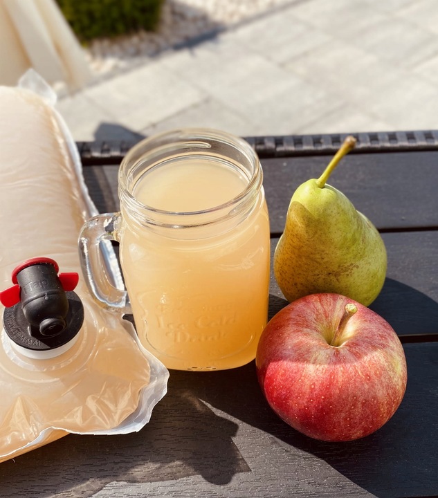 Sok z Jabłek i Gruszki 100% Tłocznia Szymanowice 5l NFC Sok Jabłko Gruszka