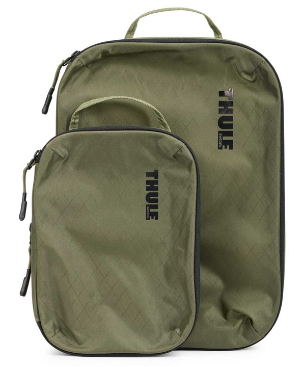Organizer podróżny pokrowiec Thule Compression Cube Set - Soft Green