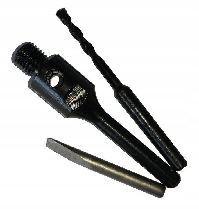 CTD adapter bezudarowy SDS+/M16 + wiertło prowadzące + klin