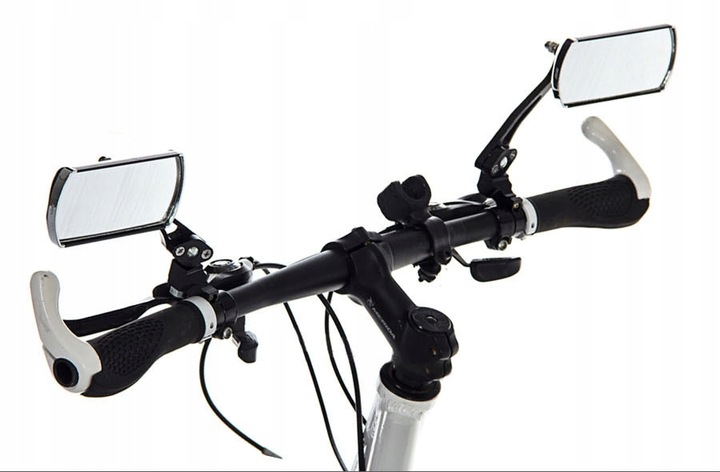 LUSTERKA ROWEROWE 2 szt. Zestaw Rower KIEROWNICĘ