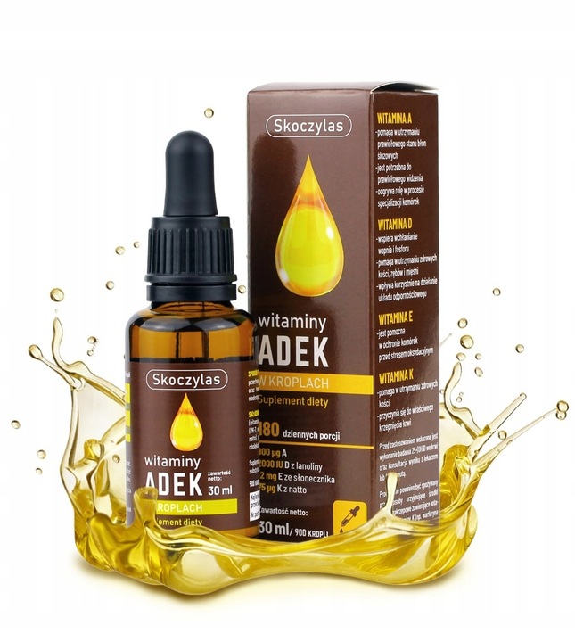 Witamina ADEK w kroplach Skoczylas 30ml