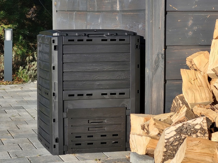 KOMPOSTOWNIK WOODY 280l -ESTETYCZNY DREWNIANY WZÓR