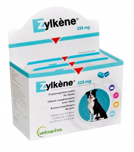 Tabletki dla psa Vetoquinol Zylkene 10kg-30kg 10 tabletek