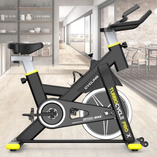 ROWER STACJONARNY TRENINGOWY ROWEREK SPINNINGOWY CYCLE PRO X LCD 200 KG