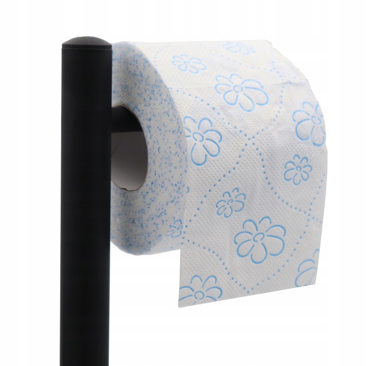 UCHWYT NA PAPIER TOALETOWY STOJĄCY DO WC 51 cm STOJAK METALOWY hit