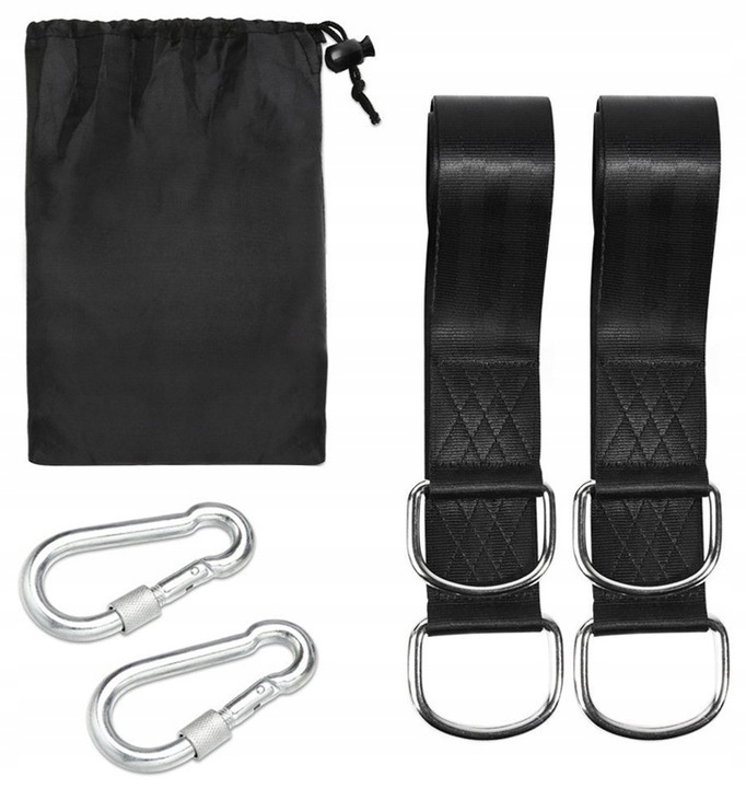 Zestaw do mocowania hamaka huśtawki linki nylonowe