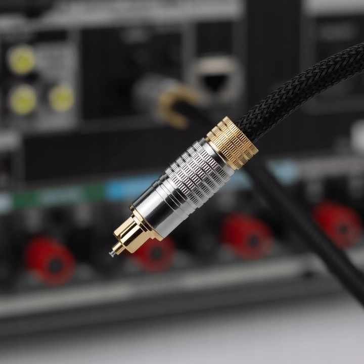 KABEL OPTYCZNY AUDIO TOSLINK HQ SPDIF DIGITAL PRZEWÓD CYFROWY