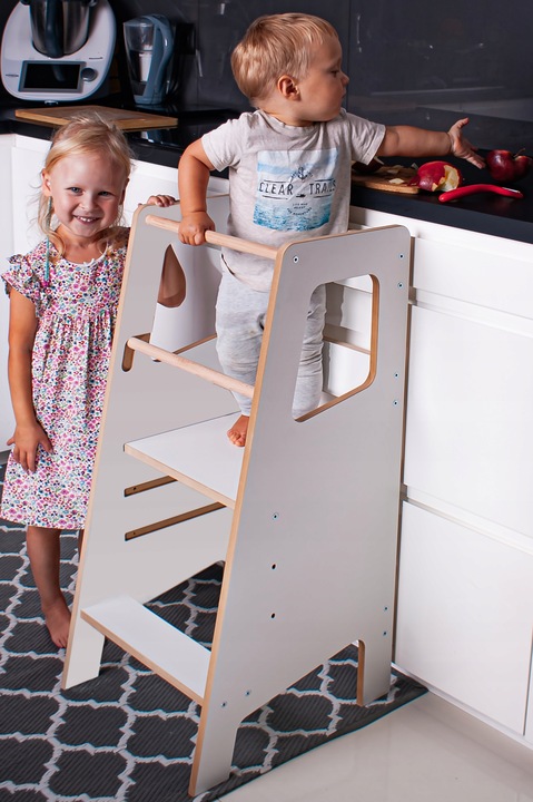 Kitchen Helper/Pomocnik kuchenny biały MDF BRM