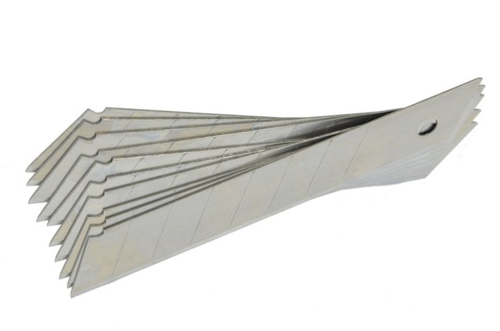 OSTRZA 18mm 100 sztuk Wymienne do nożyków wkłady