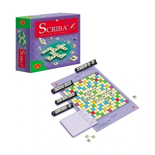 GRA SCRIBA TAVEL ALEXANDER słowna logiczna scrable