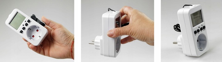 Regulator Temperatury Pokojowy Termostat Elektroniczny 230V Gniazdo 16A