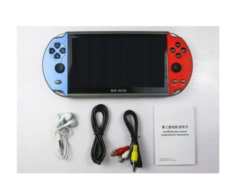PRZENOŚNA KONSOLA X12 PLUS 5000 GIER 32GB 7 CALI POLSKIE MENU