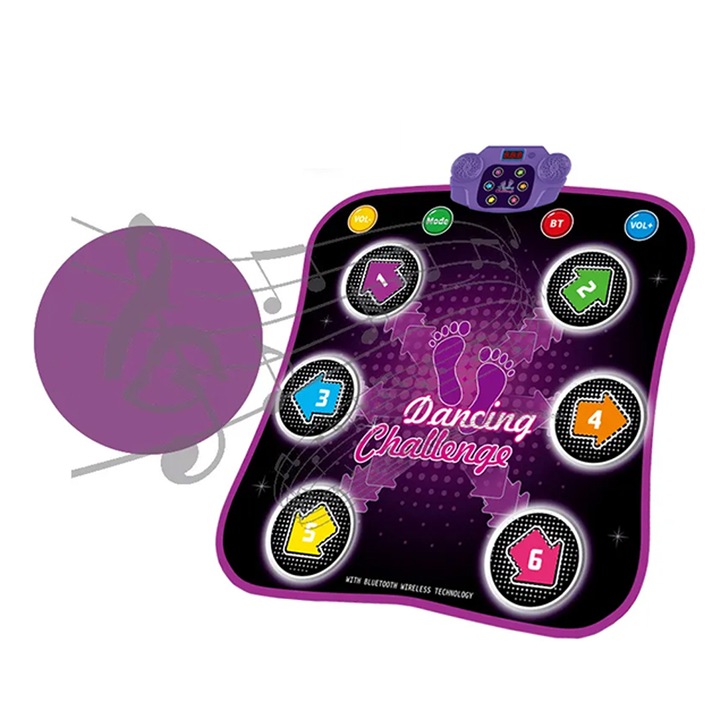 MATA DO TAŃCA INTERAKTYWNA MATA DO TAŃCA RODZIC-DZIECKO BLUETOOTH 5 TRYBY