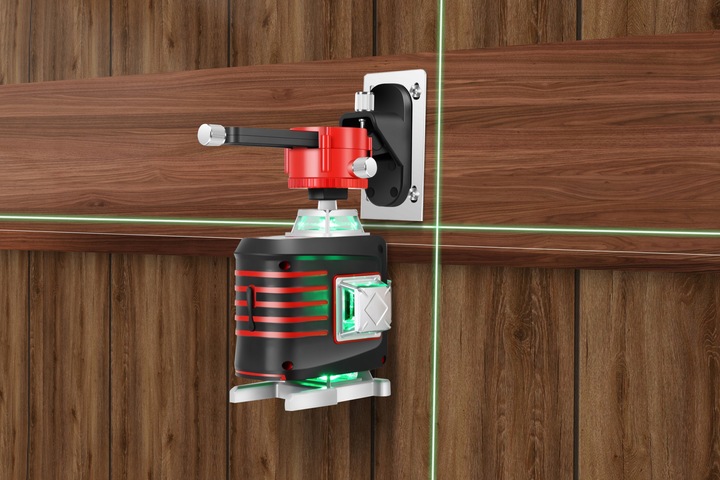 POZIOMICA LASEROWA 360° LASER KRZYŻOWY SAMOPOZIOMUJĄCA 16 LINII