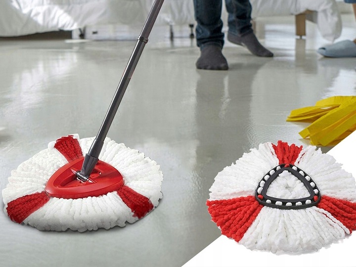 6x WKŁAD WKŁADY DO MOPA OBROTOWEGO MOP VILEDA TURBO CHŁONNE