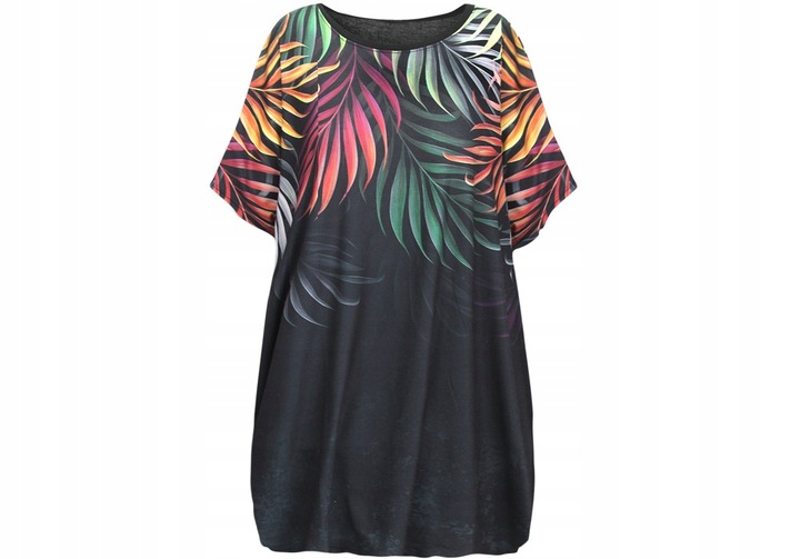 Kobieca bluzka z uroczym nadrukiem 50/52 5XL/6XL