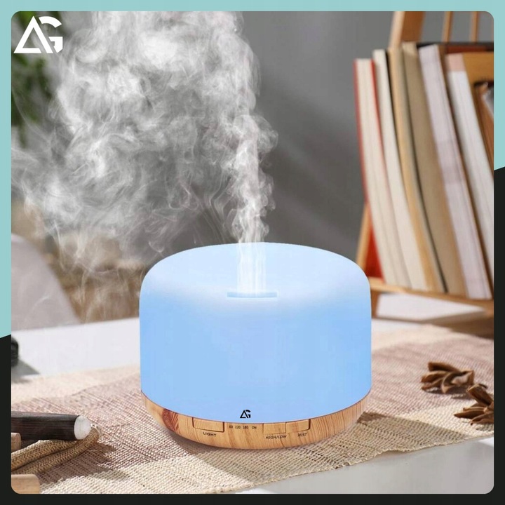 NAWILŻACZ POWIETRZA LAMPKA NOCNA DO SYPIALNI DLA DZIECI DYFUZOR