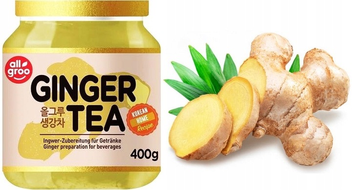 HERBATA IMBIROWA KOREAŃSKA (Ginger) 400g ALLGROO