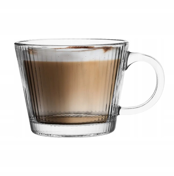 Szklanki Kubki do kawy i herbaty szklane Altom Design Selena 370 ml 6