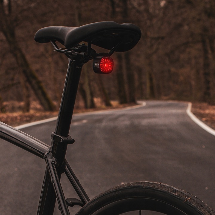 LAMPKA ROWEROWA TYLNA CZERWONA 17xLED WODOODPRONA MOCNA USB-C VAYOX