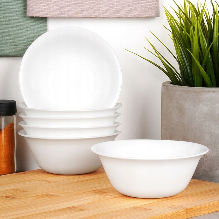 6x Miska MISECZKA salaterka na surówki przekąski przystawki desery 300 ml