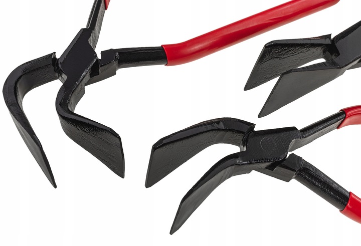 SZCZYPCE DEKARSKIE KLESZCZE CĘGI BLACHARSKIE do gięcia blachy proste