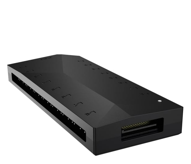 Kontroler wentylatorów Silver Monkey X HUB ARGB PWM interfejs SATA