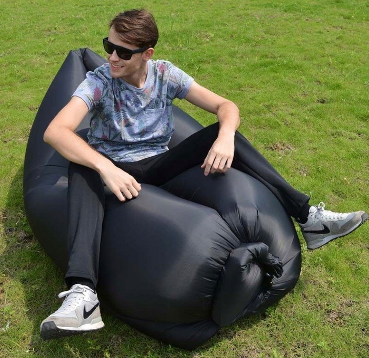 LAZY BAG AIR SOFA MATERAC LEŻAK NA POWIETRZE ŁÓŻKO