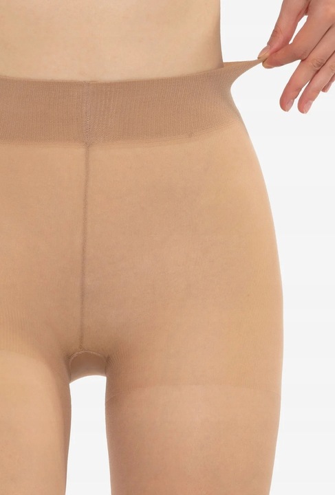 Lekkie Matowe Rajstopy Gatta Comfort Style 20Den Wysoka Jakość 3-PAK Visone