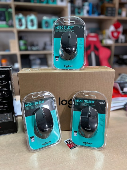 Mysz bezprzewodowa Logitech M330 SILENT 910-004909 laptopa komputera cicha