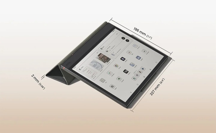 Oryginalne Etui Magnetyczne Pokrowiec Onyx Boox Note Air 4C 5C Czarne