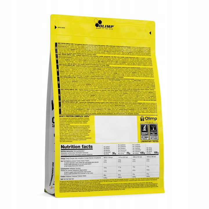 OLIMP WHEY PROTEIN COMPLEX 700g BIAŁKO WPC WPI