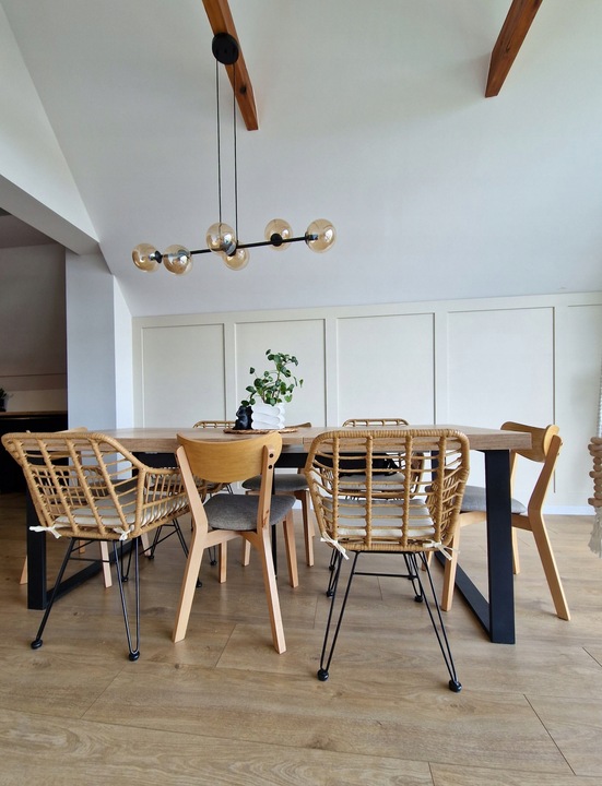 Boazeria angielska listwy do malowania DIY 207x10 cm deski panel 3D