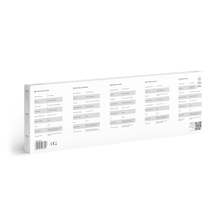 Klawiatura bezprzewodowa SAVIO KB-02